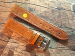 22 mm vint. Leather custom Strap No 571