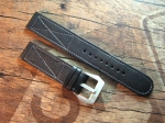 24 mm Calf Leather custom Strap No 568