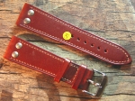 24 mm Calf Leather custom Strap No 586