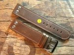 24 mm XL Calf Leather custom Strap No 587