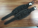 German BUND Style Calf Leather Straps avail. in 18,20 and 22 mm