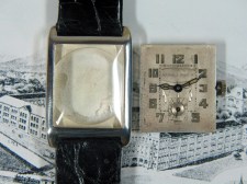 MURALT Swiss solid silver mens Wrist watch