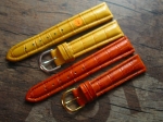 18/16 mm yellow + orange Chrono Strap No 289