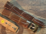 18 mm Vintage Alligator Strap No 744