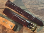 18 mm Vintage Alligator Strap No 745