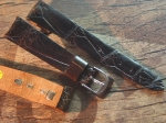 18 mm Vintage Alligator Strap No 750