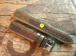 20 mm XL vint. Leather custom Strap No 606