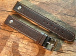 20 mm XL vint. Leather Elias custom Strap No 618