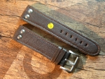 24 mm vint. Leather Elias custom Strap No 619