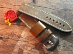 26 mm vint. Leather custom Strap No 564