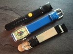 Character Watch Straps  18/16 mm black No 282