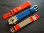 Character Watch Straps  18/16 mm orange No 284