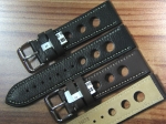 Grand Prix Style German made Calf Leather Straps in 18,20,22 mm