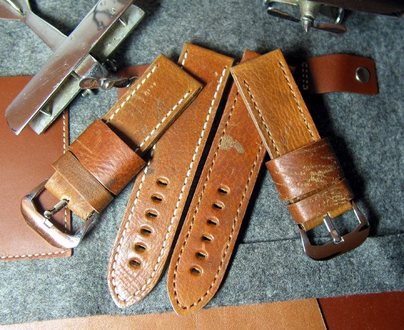 Vintage US Holster Leather custom Panerai straps