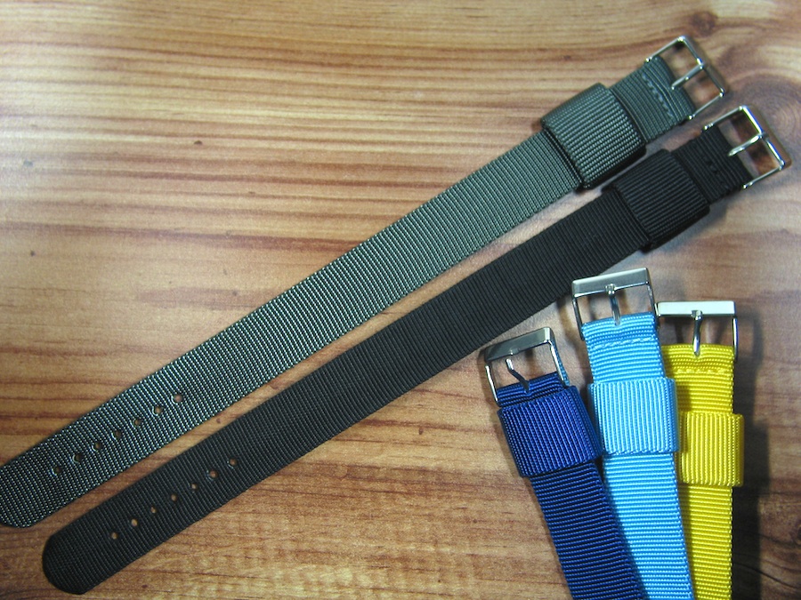 Military Straps: Military Nylon Straps avail. in 20 mm