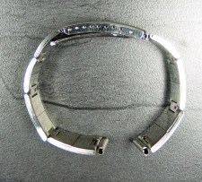 Vintage 18 mm ss Bracelet with Divers clasp from the 70s