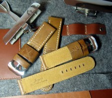 Vintage British Holster custom Panerai straps