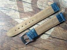 ZENITH Louisiana Alligator Strap Ref. 470  blue 18/16 mm