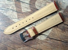 ZENITH Louisiana Alligator Strap Ref. 476  tan brown 19/16 mm