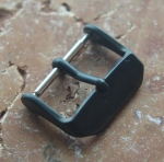 Steel Buckle 20 mm black PVD No 47