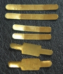 Strap Clips made from brass No 344.1