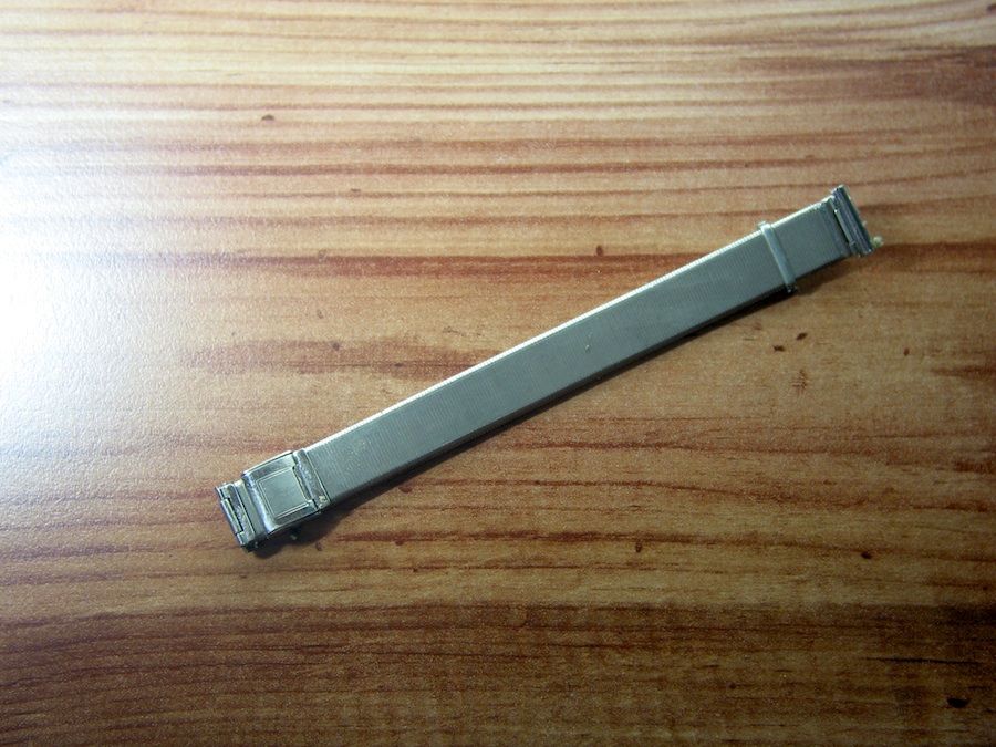 Vintage 14/12mm V2A ss Mesh Bracelet from the 30s No61