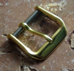 Vintage 14 mm y Gold plated „Craiss“ Buckle No 361