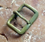 Vintage 14mm brass metal Buckle No 339