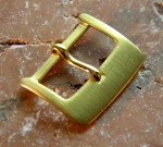 Vintage 16 mm y gold plated Buckle No 196