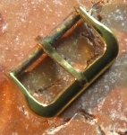 Vintage 16 mm y gold plated buckle No 379