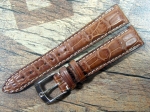 ZENITH Louisiana Alligator Strap Ref. 476  brown 17/14 mm