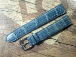 ZENITH Louisiana Alligator Strap Ref. 470  blue 18/16 mm