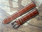 ZENITH Louisiana Alligator Strap Ref. 476  tan brown 19/16 mm