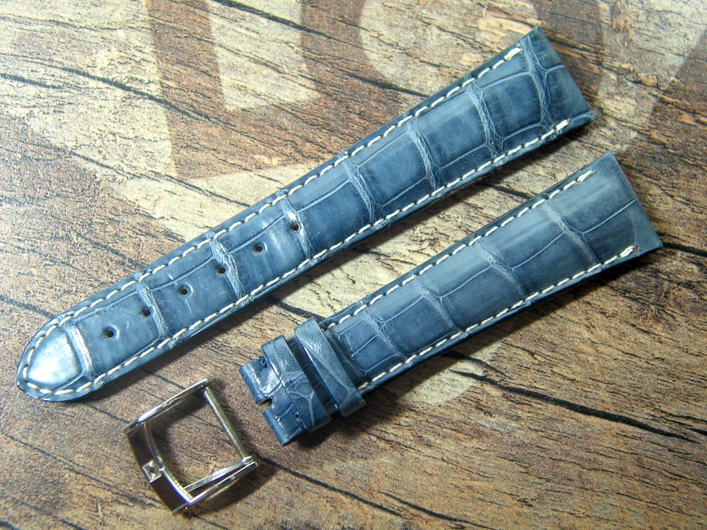 Blue alligator strap 2025
